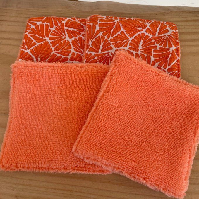 LINGETTES DEMAQUILLANTES- FEUIILES ORANGE