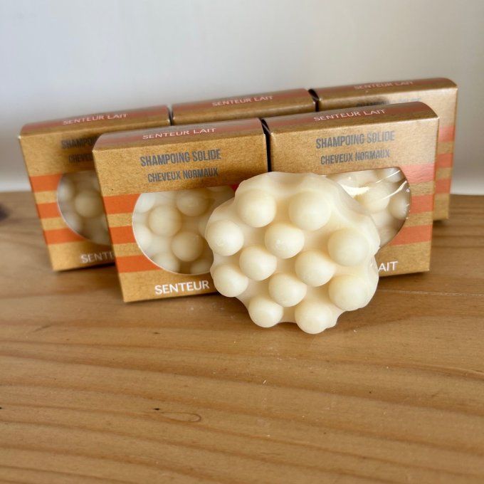 SHAMPOING SOLIDE CHEVEUX NORMAUX- LAIT D'ANESSE